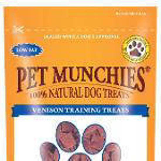 Picture of Pet Munchies Dog Training Treats Venison - 8 x 50g